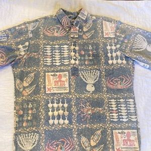 Reyn spooner vintage sea life size Large